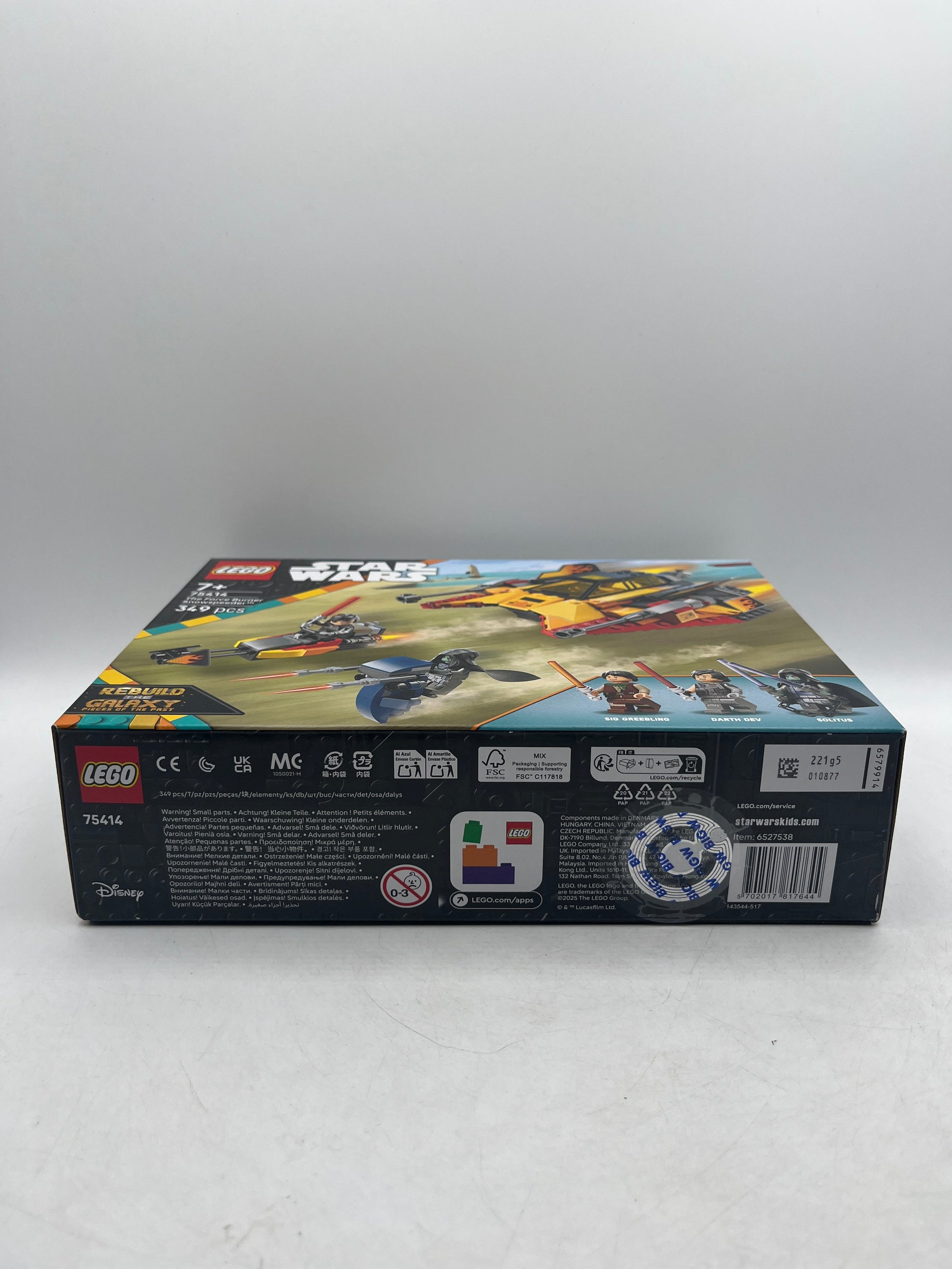LEGO Star Wars The Force Burner Snowspeeder 75414 FRENLY BRICKS - Open 7 Days