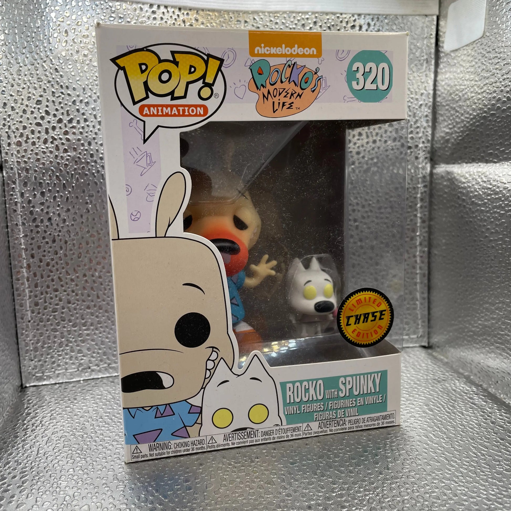 Funko POP Vinyl - Rocko's Modern Life - Rocko with Spunky [Sick] Chase FRENLY BRICKS - Open 7 Days