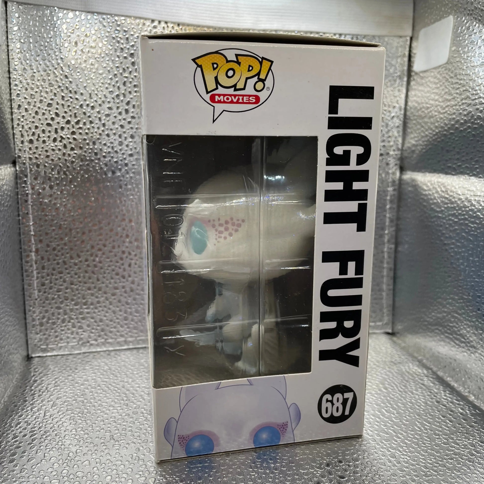 Light Fury (GLITTER) 687 ~ How to Train Your Dragon ~ Funko Pop Vinyl ~ Movies FRENLY BRICKS - Open 7 Days