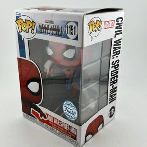 Funko POP! Marvel Civil War - Spider-Man #1151 - Special Edition FRENLY BRICKS - Open 7 Days