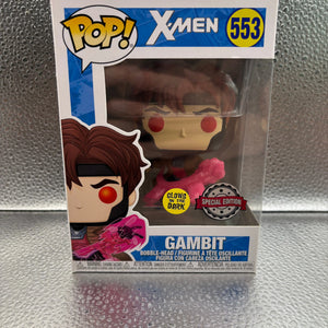 Funko Pop Vinyl #553 X-Men Gambit FRENLY BRICKS - Open 7 Days