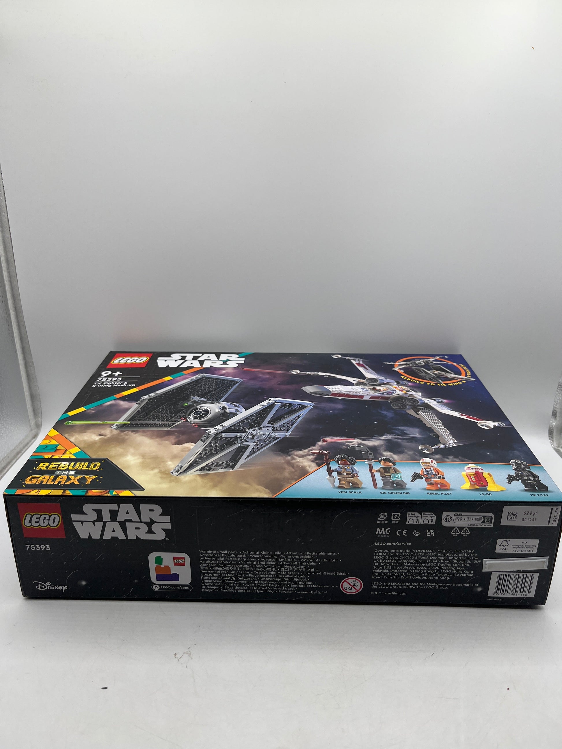 LEGO 75393 TIE Fighter & X-Wing Mash-up FRENLY BRICKS - Open 7 Days