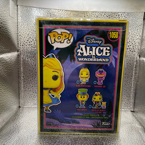 ALICE IN WONDERLAND ALICE CURTSYING BLACK LIGHT FUNKO POP VINYL FIGURE #1058 NEW FRENLY BRICKS - Open 7 Days