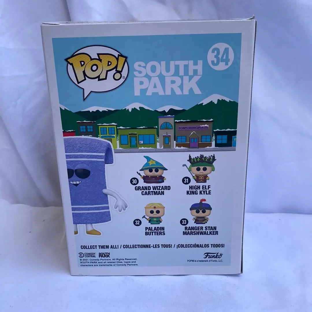 Funko POP! South Park - Towelie #34 - FRENLY BRICKS - Open 7 Days