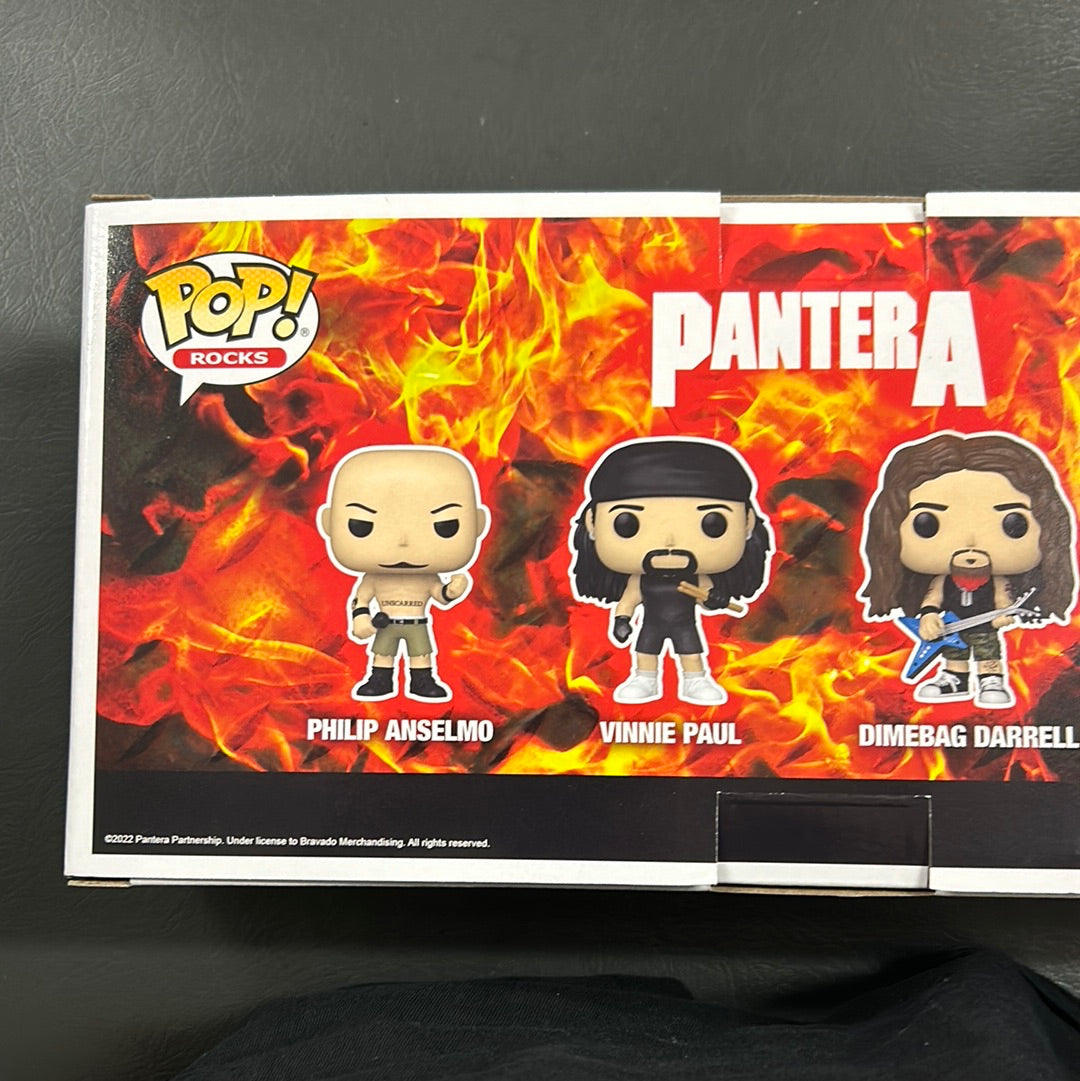 Pop Vinyl 4 Pack Pantera Rocks philip Vinnie Dimebag Rex FRENLY BRICKS - Open 7 Days