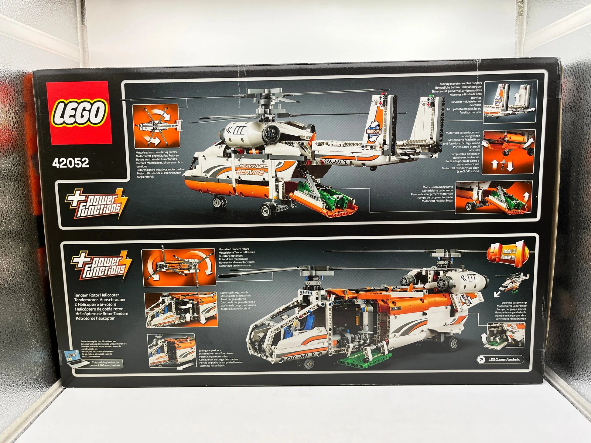 Lego Technic 2in1 Heavy Lift Helicopter 2016 - 42052 - Sealed FRENLY BRICKS - Open 7 Days