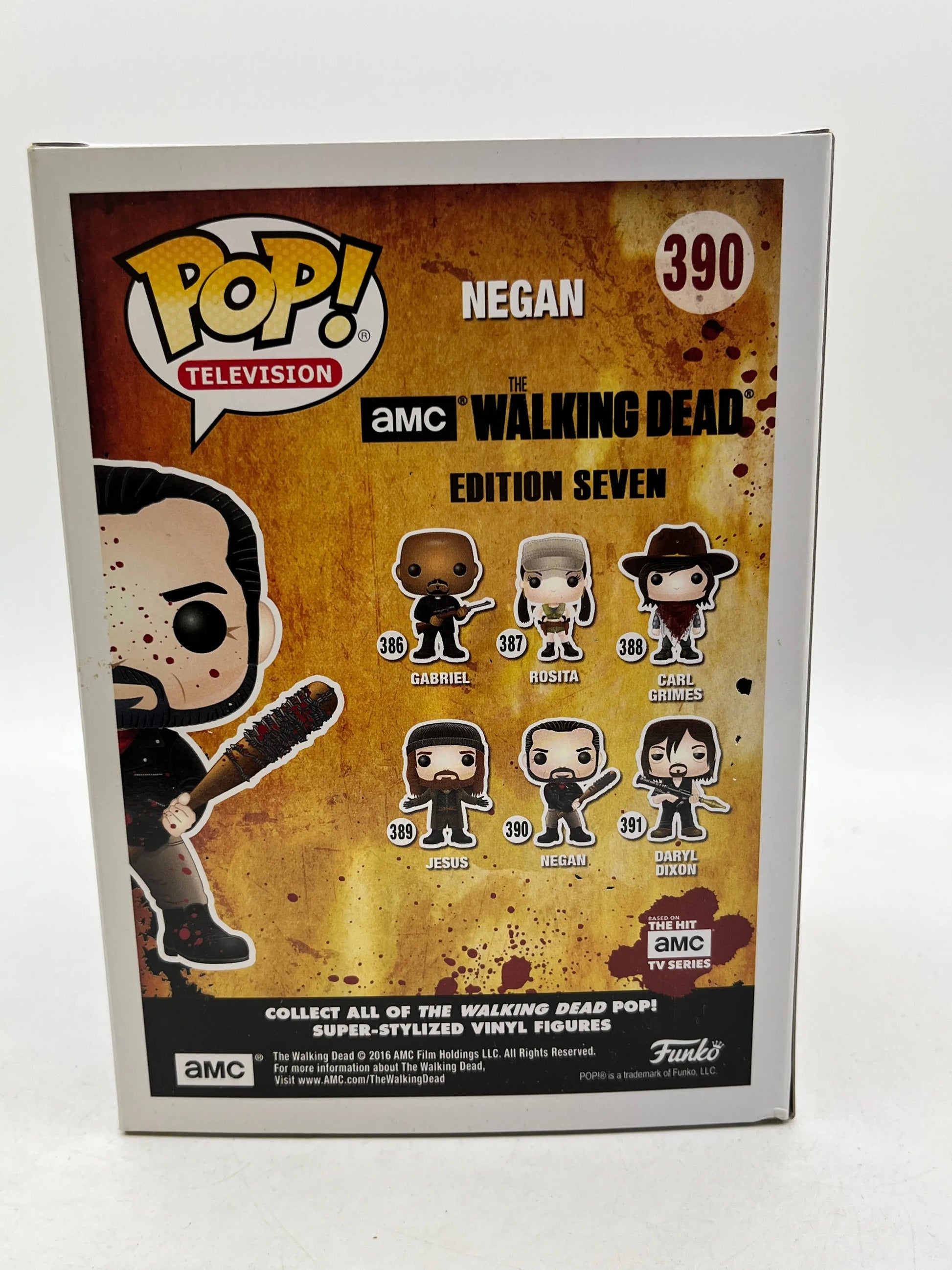 Funko Pop! Television - The Walking Dead - Negan Bloody #390 - Vinyl Collectable FRENLY BRICKS - Open 7 Days