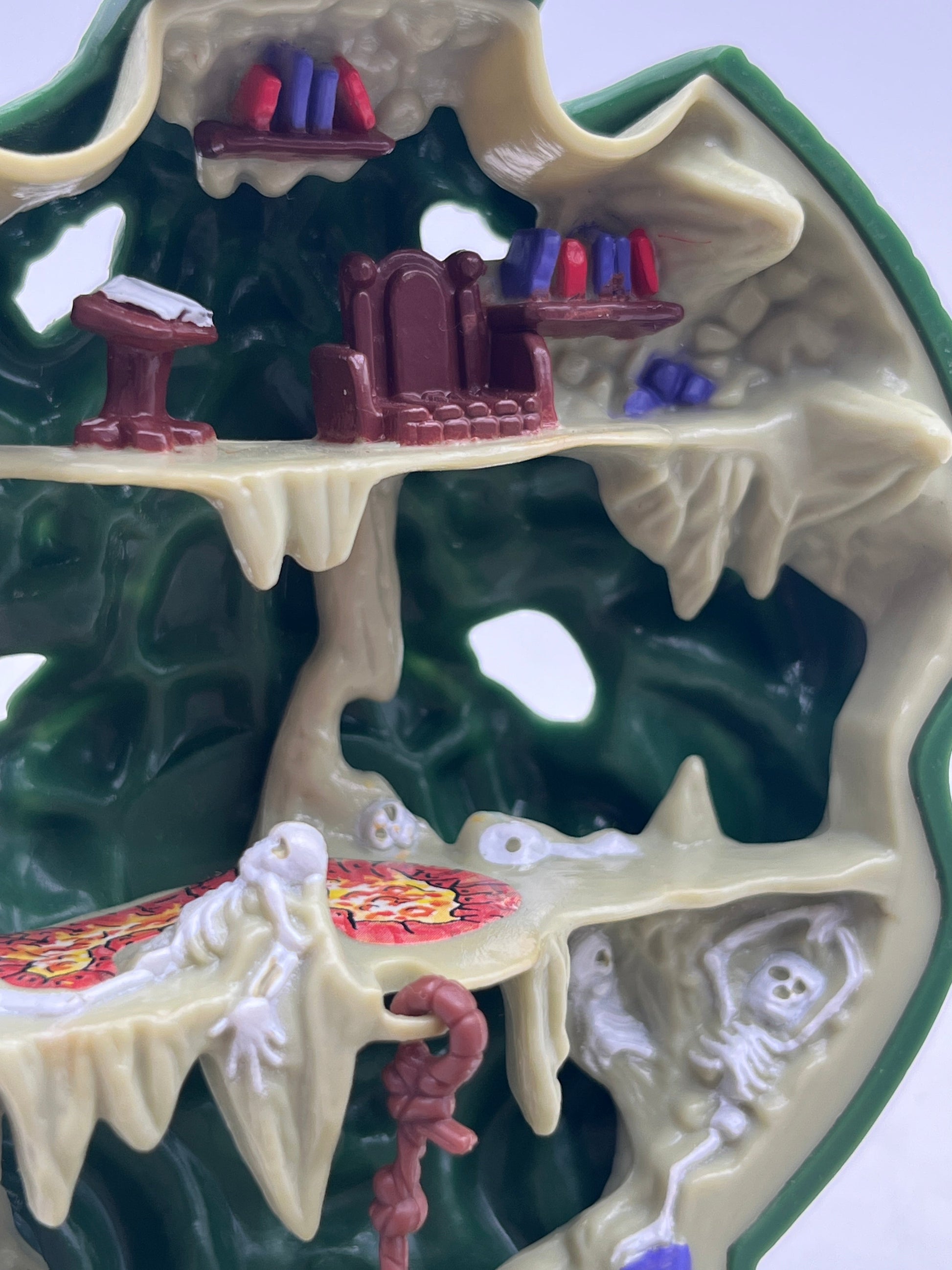 Mighty Max Slays the Doom Dragon  Doom Zone 1992 Bluebird INCOMPLETE FRENLY BRICKS - Open 7 Days
