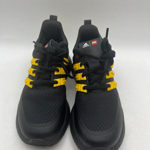 Kids Adidas x LEGO® Racer TR X Yellow & Black Shoes Size Y2 USED FRENLY BRICKS - Open 7 Days