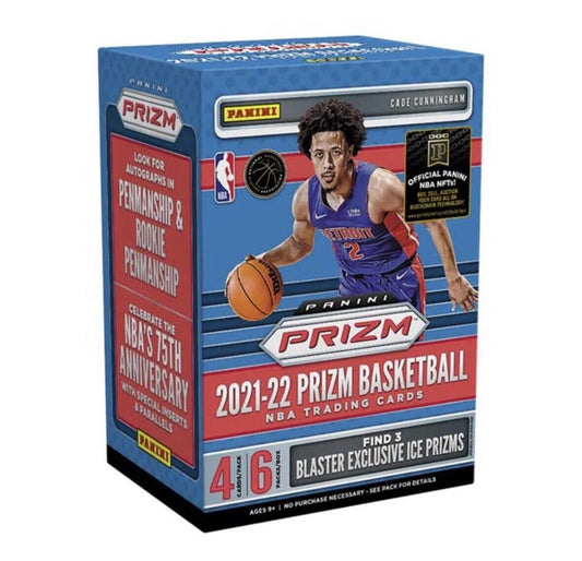 2021-22 Panini Prizm Basketball Blaster Box FRENLY BRICKS - Open 7 Days