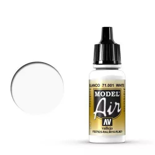 Vallejo Model Air 18ml - 71.001 White FRENLY BRICKS - Open 7 Days