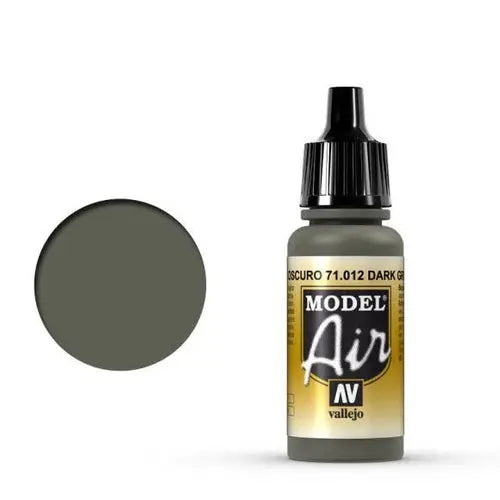 Vallejo Model Air 18ml - 71.012 Dark Green FRENLY BRICKS - Open 7 Days