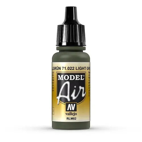 Vallejo Model Air 18ml - 71.022 Light Green RLM82 FRENLY BRICKS - Open 7 Days
