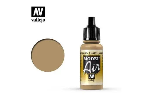 Vallejo Model Air 18ml - 71.027 Light Brown image 1