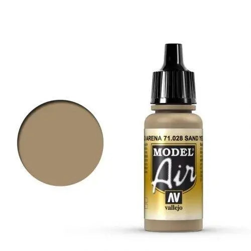 Vallejo Model Air 18ml - 71.028 Sand Yellow FRENLY BRICKS - Open 7 Days