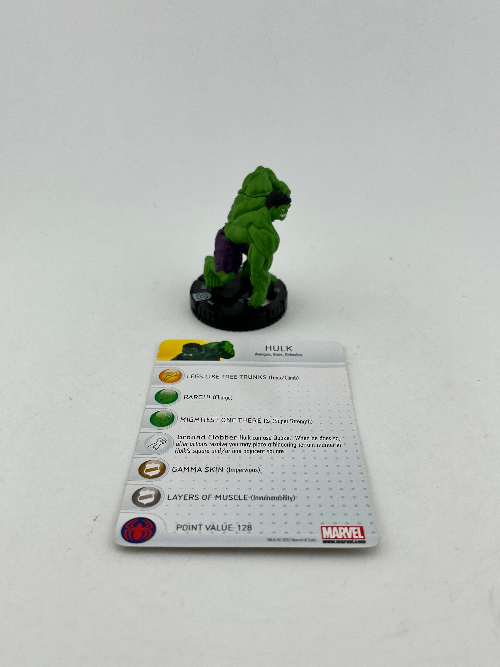 Heroclix Marvel - Hulk #207 - Common - Card Included FRENLY BRICKS - Open 7 Days