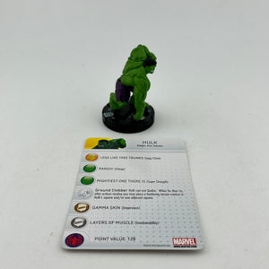 Heroclix Marvel - Hulk #207 - Common - Card Included FRENLY BRICKS - Open 7 Days
