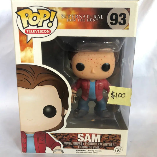 FUNKO POP 93 Sam (Supernatural) Blood Splattered - FRENLY BRICKS - Open 7 Days