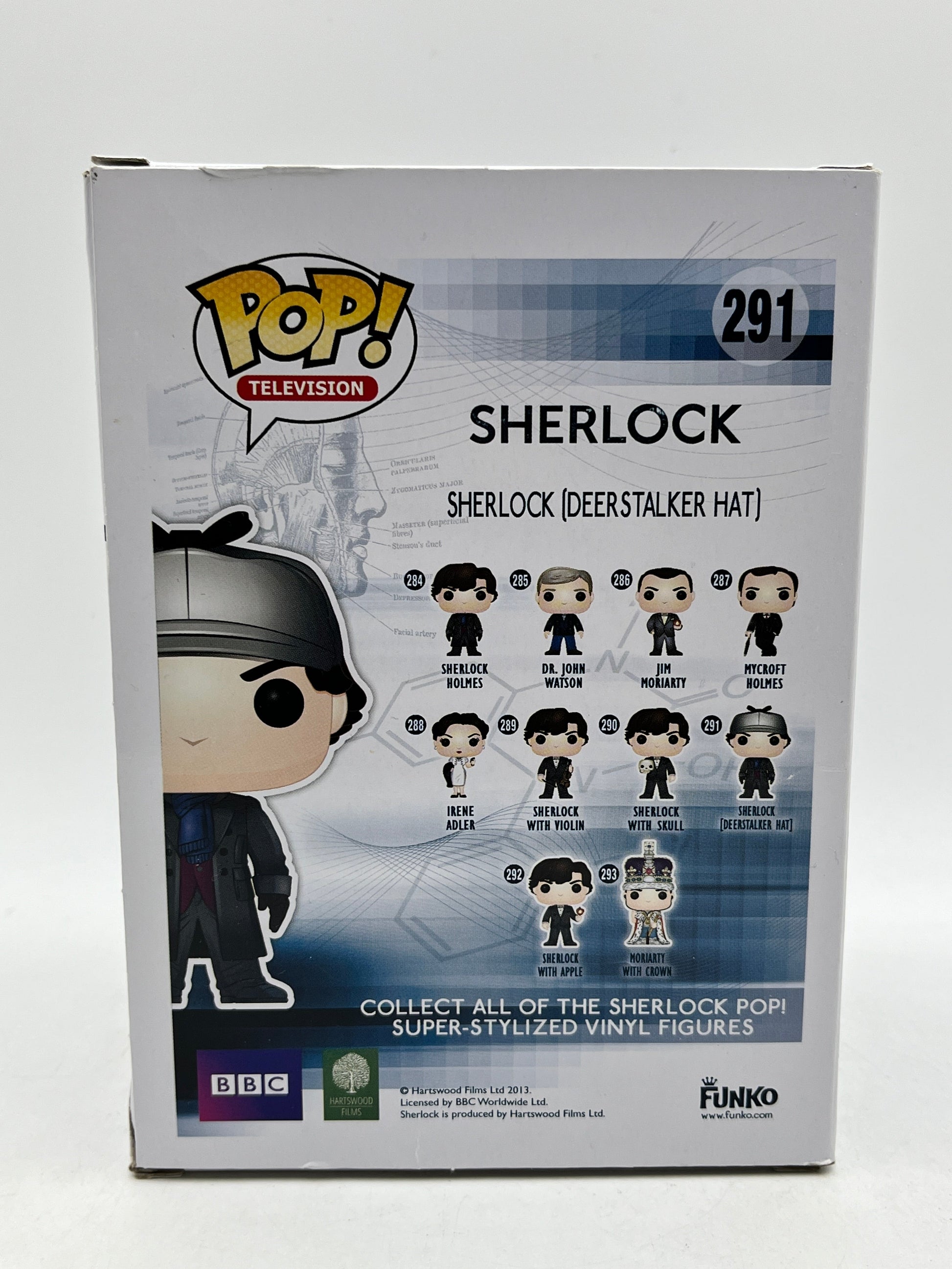 Funko POP! Television Sherlock- Sherlock [Deerstalker Hat] #291 - Vinyl Collectable FRENLY BRICKS - Open 7 Days