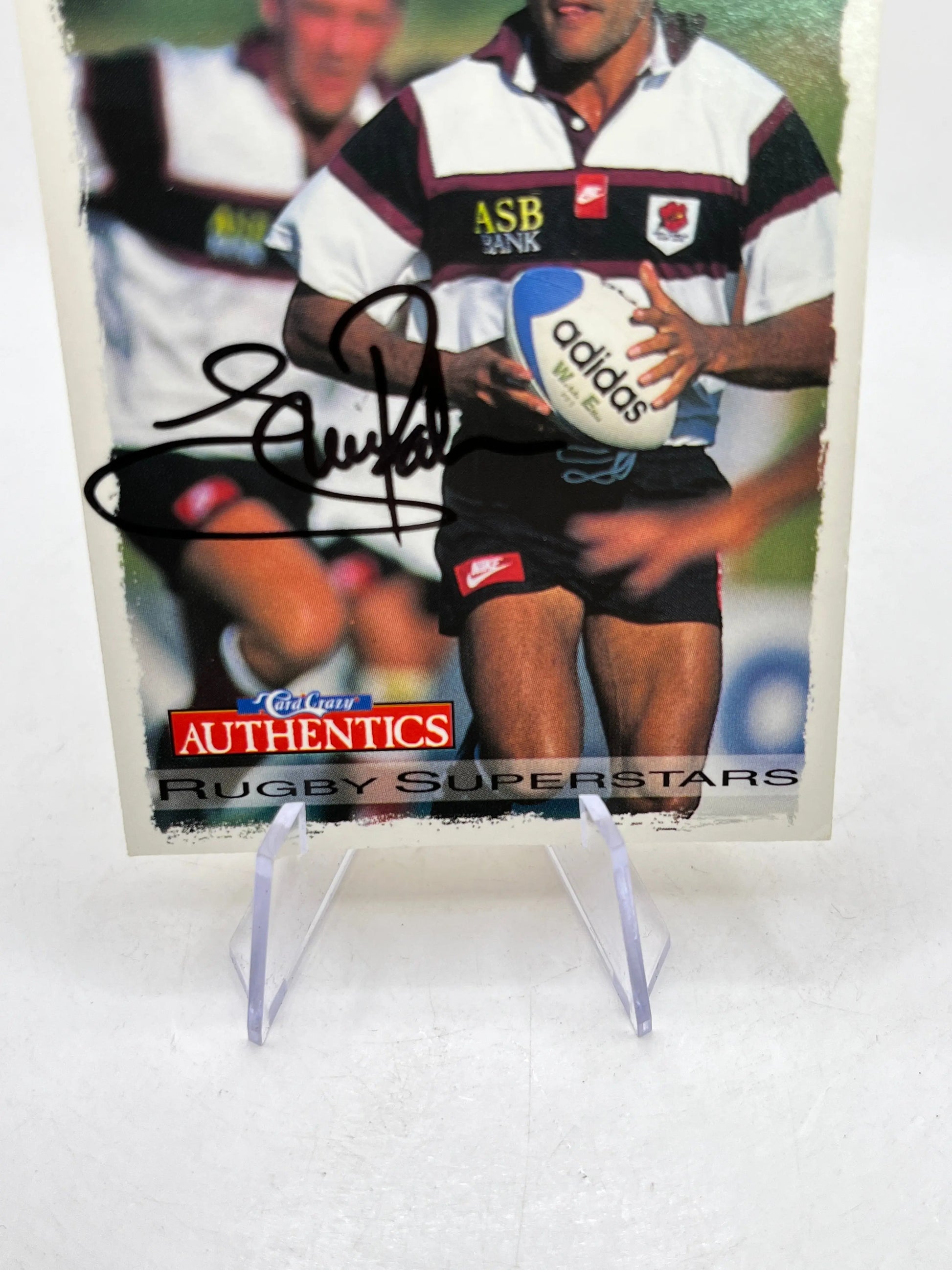 Fast Action Eric Rush Autograph - Rugby Superstars NZ Rugby Union #93 FRENLY BRICKS - Open 7 Days