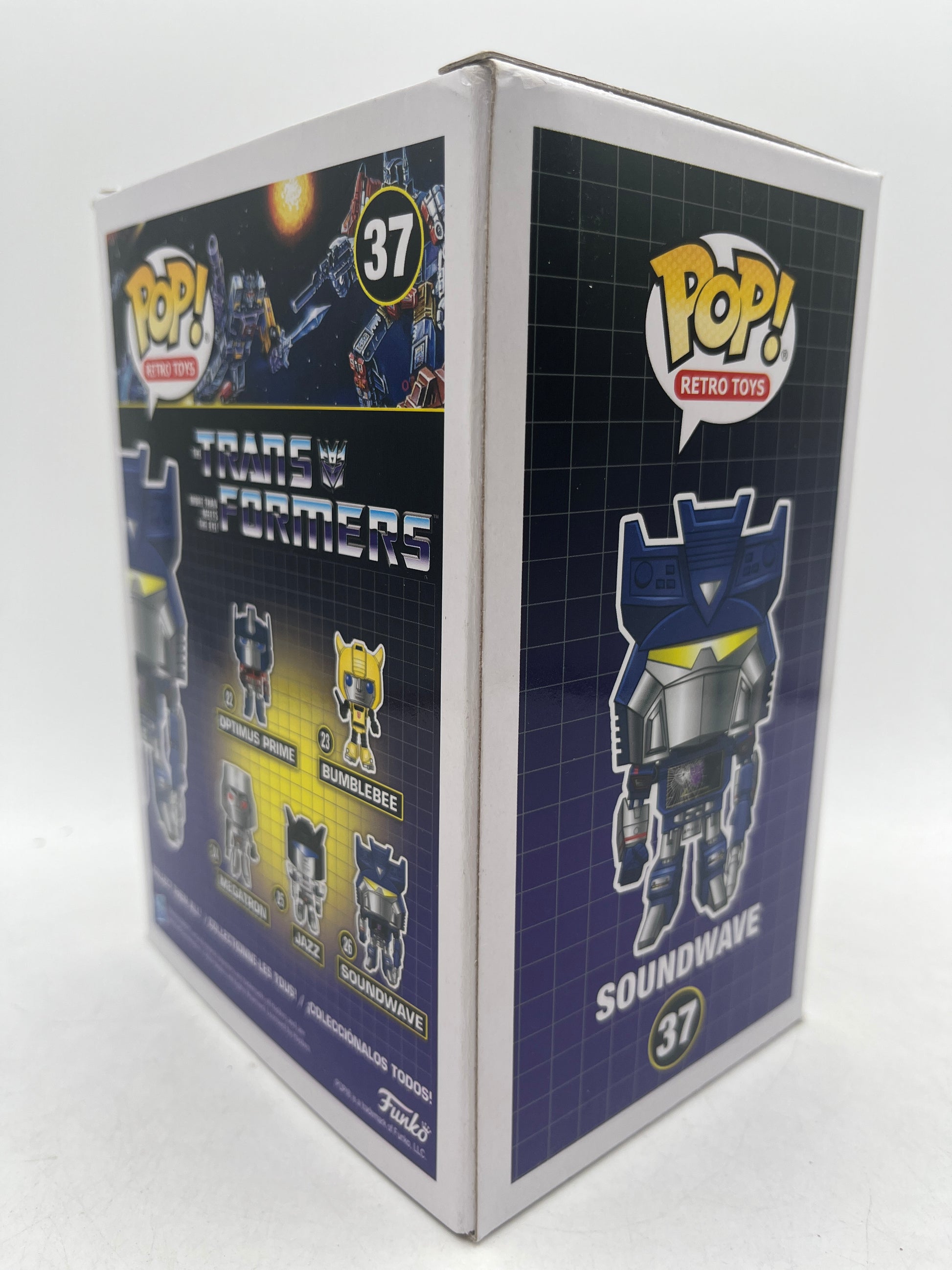 Funko Pop! Retro Transformers Soundwave #37 Special Edition image 6