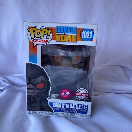 Funko POP! Kong With Battle Axe #1021 - FRENLY BRICKS - Open 7 Days