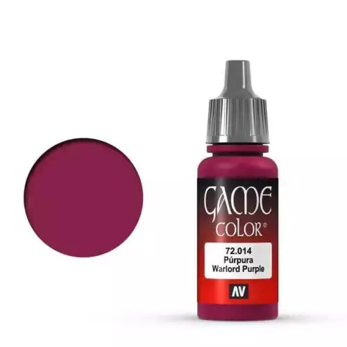Vallejo Game Colour Acrylic Paint 17ml - 72.014 Warlord Purple FRENLY BRICKS - Open 7 Days