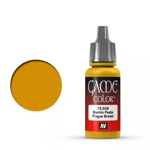 Vallejo Game Colour Acrylic Paint 17ml - 72.039 Plague Brown FRENLY BRICKS - Open 7 Days