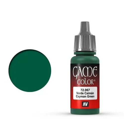 Vallejo Game Colour Acrylic Paint 17ml - 72.067 Cayman Green FRENLY BRICKS - Open 7 Days