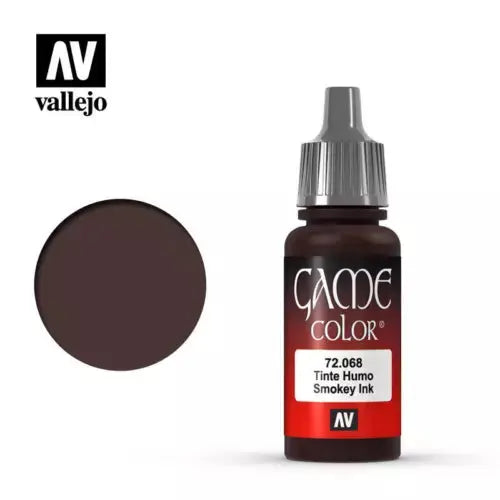 Vallejo Game Colour Acrylic Paint 17ml - 72.068 Smokey Ink FRENLY BRICKS - Open 7 Days