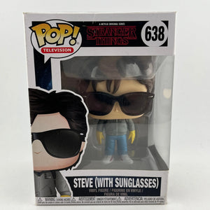 Funko POP! Television Stranger Things - Steve (With Sunglasses) #638 - Vinyl Collectable FRENLY BRICKS - Open 7 Days