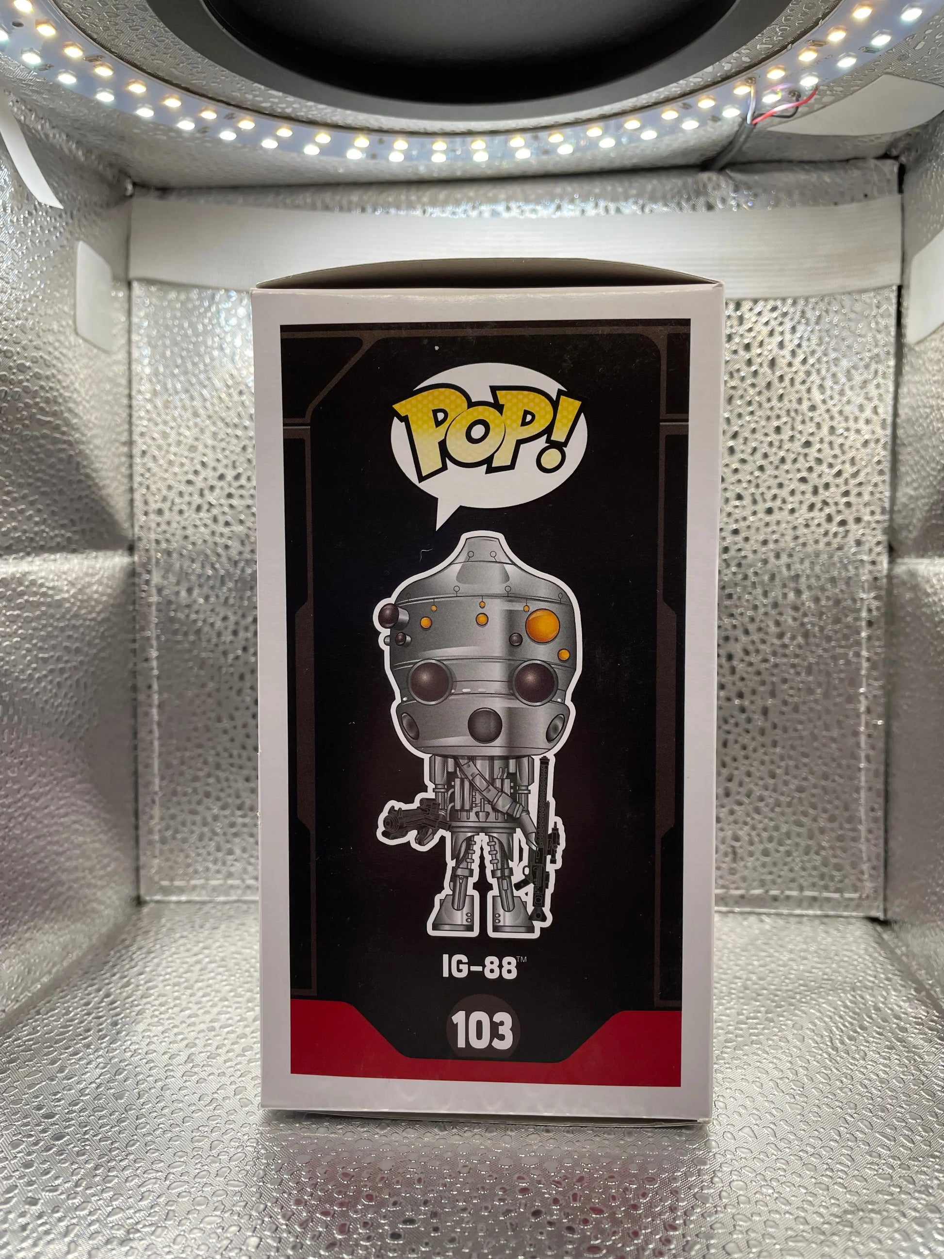 Funko Pop! Star Wars IG-88 Smuggler's Bounty Exclusive #103 FRENLY BRICKS - Open 7 Days