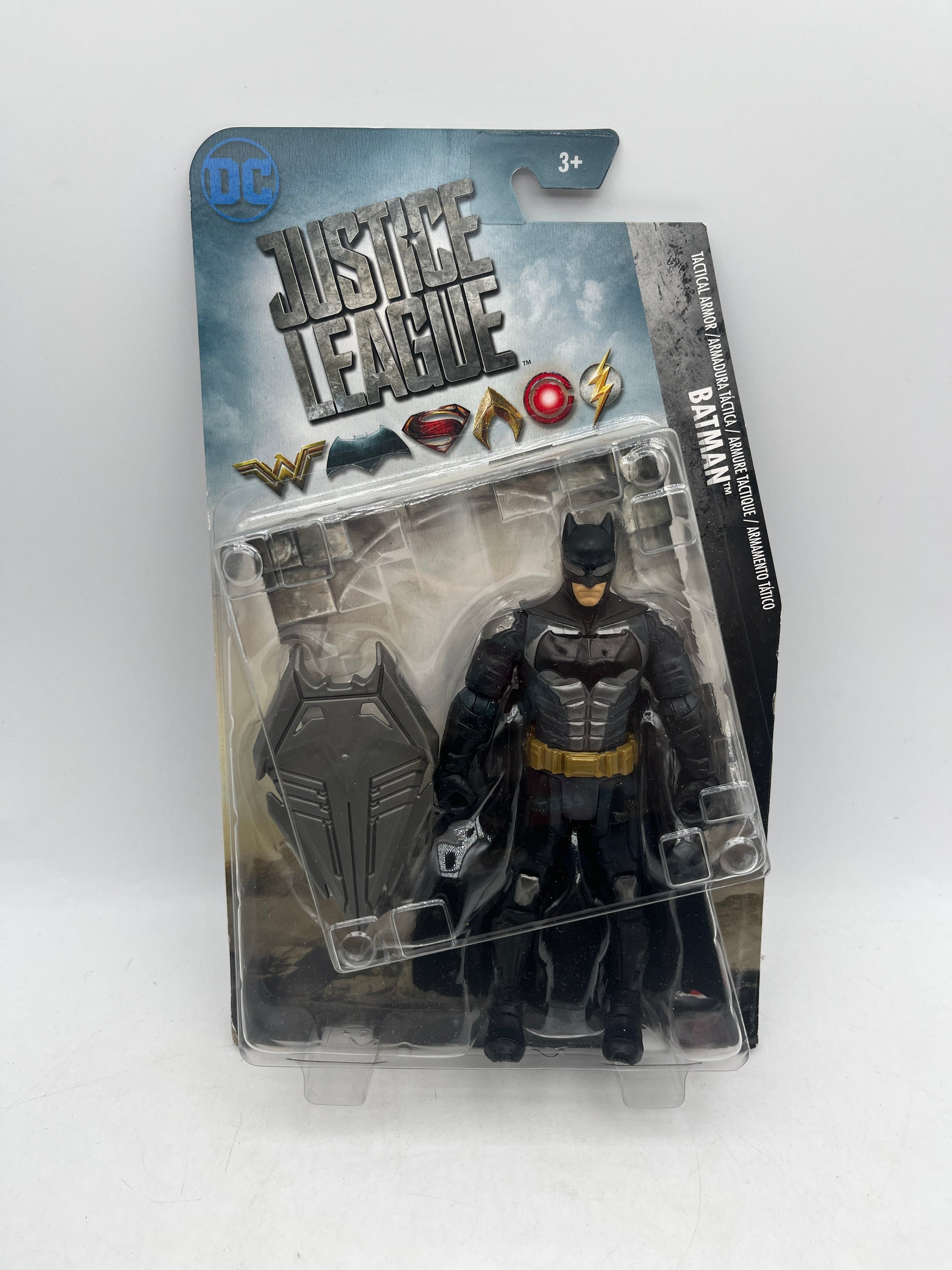 DC Justice League Batman Tactical Armor Action Figure by Mattel FRENLY BRICKS - Open 7 Days