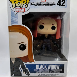 Funko POP! Marvel Captain America The Winter Solider - Black Widow #42 FRENLY BRICKS - Open 7 Days