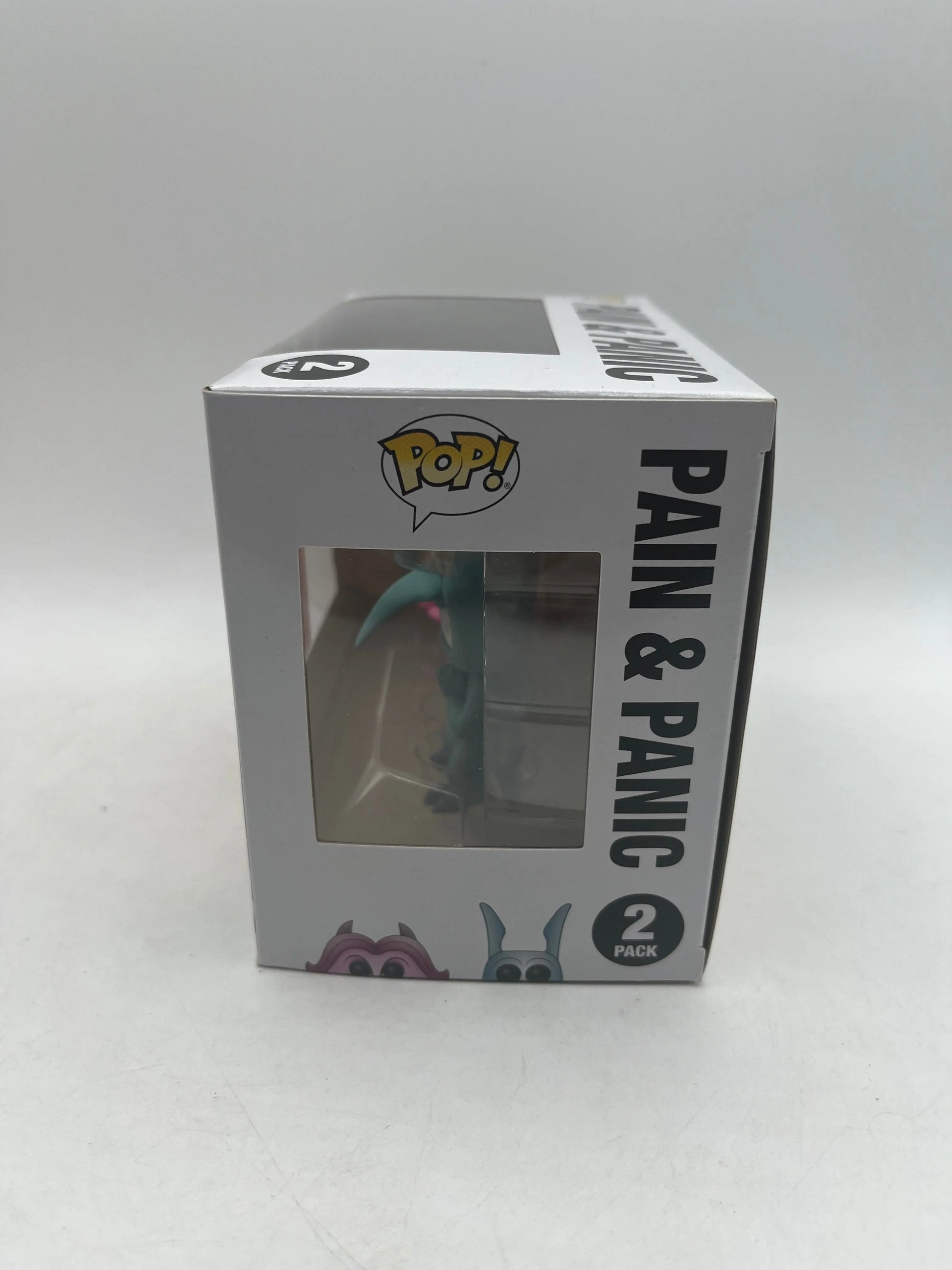 Funko Pop Pain Panic 2 Pack Summer Con Exclusive SDCC Disney 2018 Hercules FRENLY BRICKS - Open 7 Days