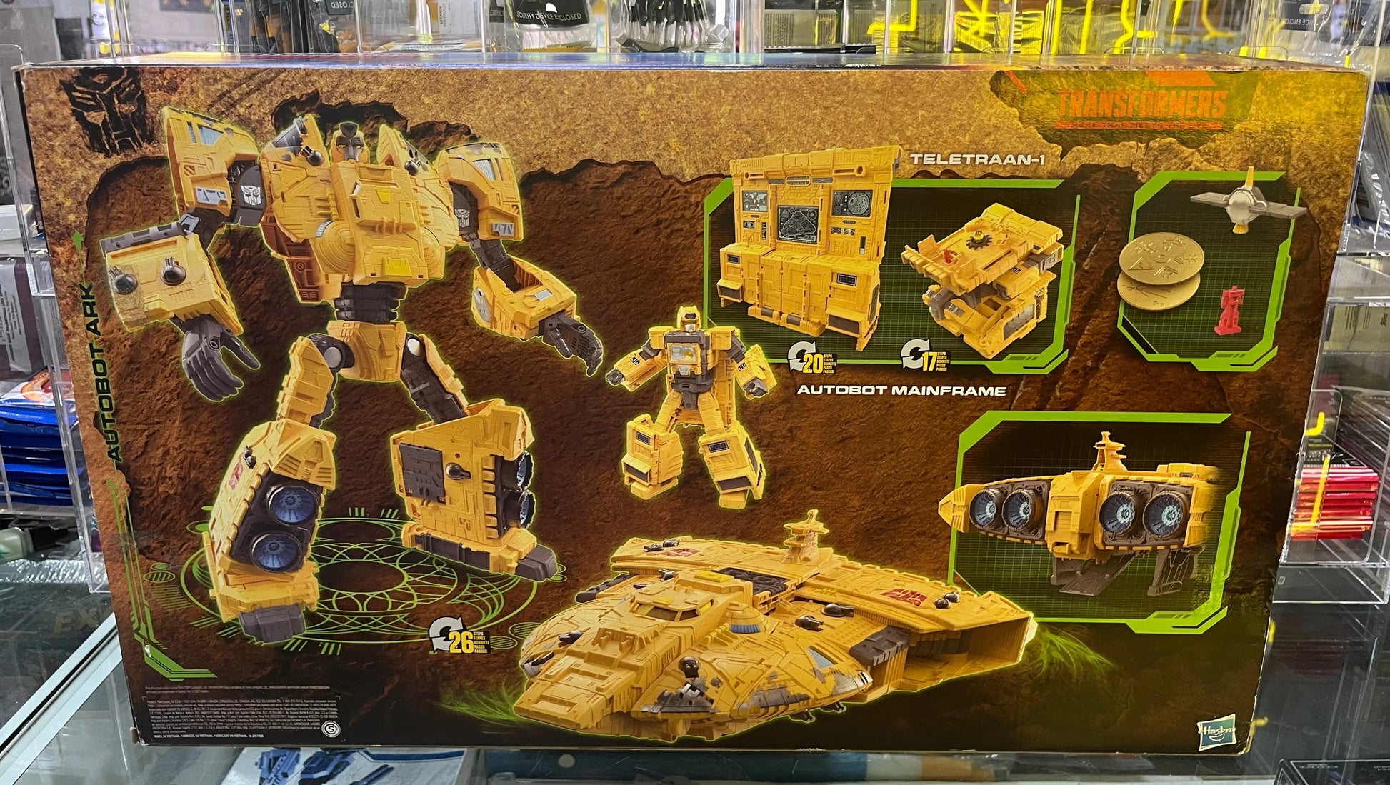 Hasbro Transformers Generations War for Cybertron: Kingdom Titan Ark - Box DMG FRENLY BRICKS - Open 7 Days