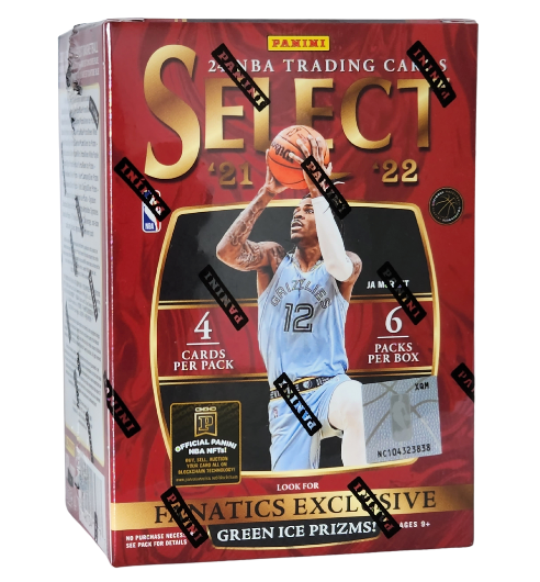 2021-22 Panini Select Basketball Blaster Box FRENLY BRICKS - Open 7 Days