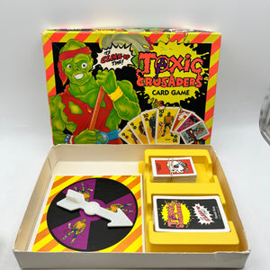 Toxic Crusaders Card Game Authentic 1991 Troma, Inc International Games FRENLY BRICKS - Open 7 Days
