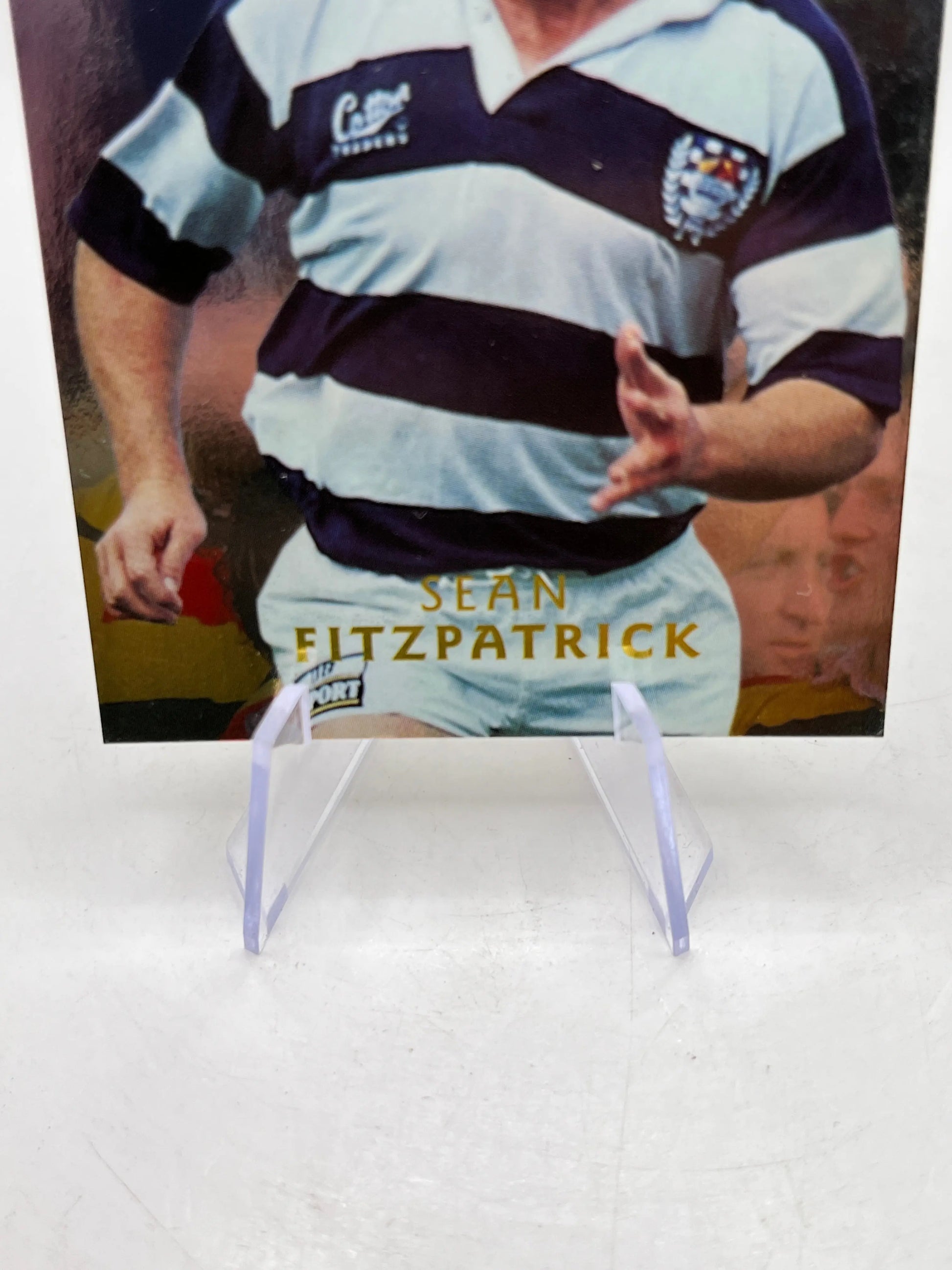 Sean Fitzpatrick - National Heroes  4 of 12 NZ Rugby Union  - 1995 FRENLY BRICKS - Open 7 Days