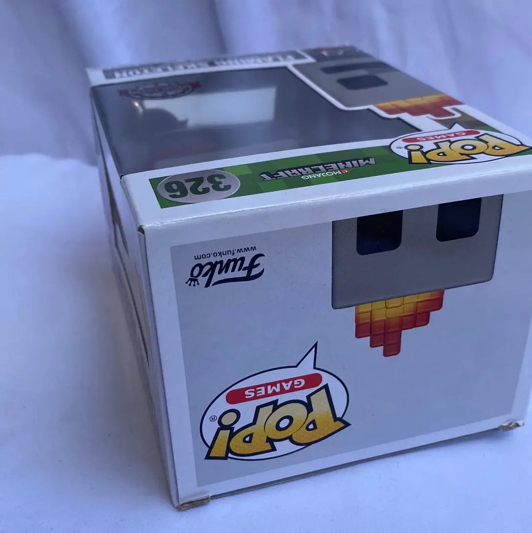 Funko POP! Minecraft - Flaming Skeleton #326 power wing - FRENLY BRICKS - Open 7 Days