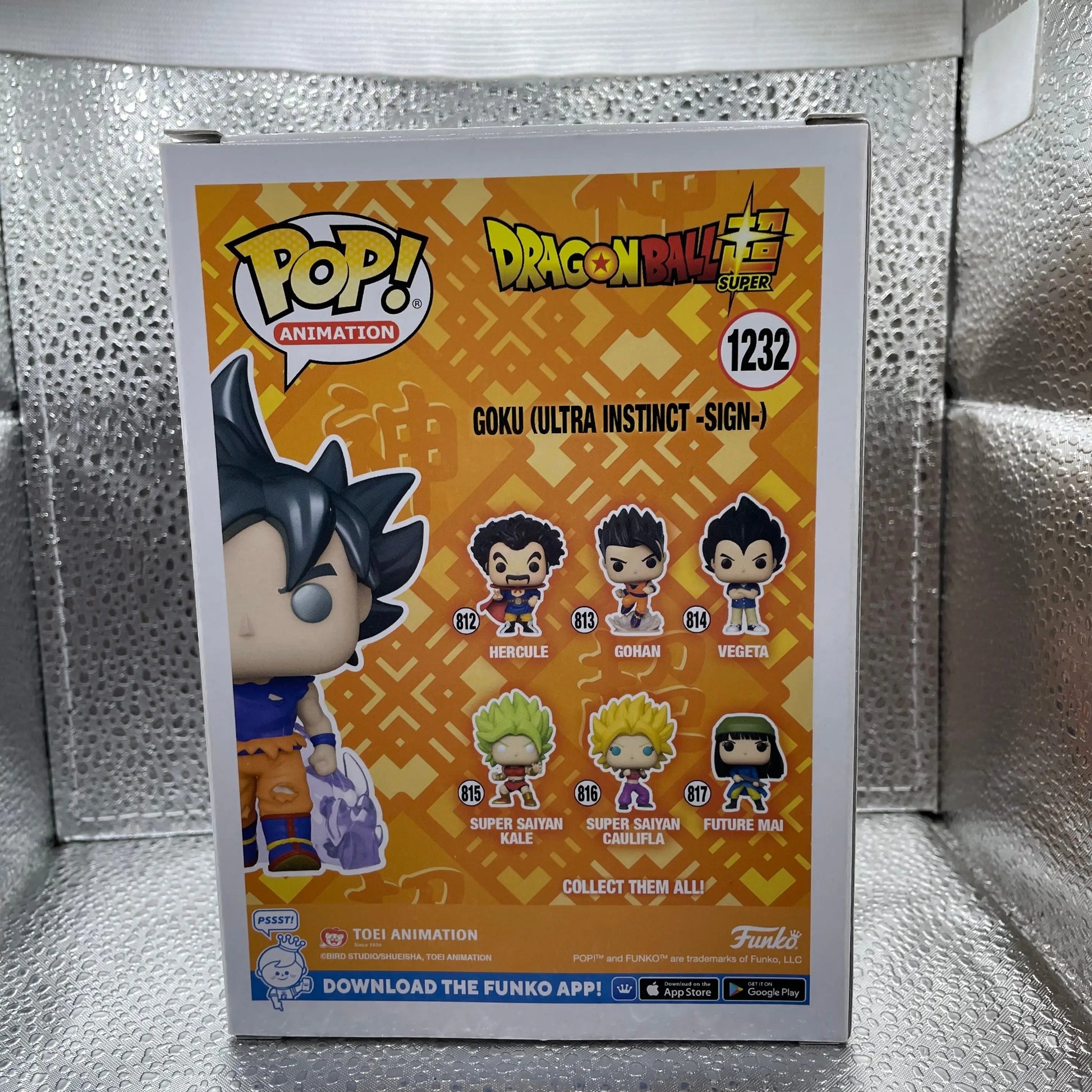 Funko POP! Vinyl Dragonball Super #1232 Goku (Ultra Instinct -Sign-) NYCC 2022 FRENLY BRICKS - Open 7 Days