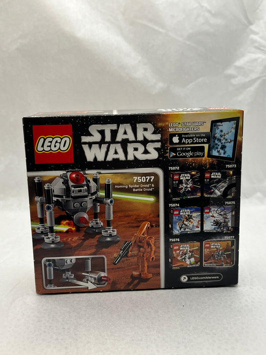 Lego Star Wars - Microfighters Homing Spider Droid 75077 - Sealed FRENLY BRICKS - Open 7 Days