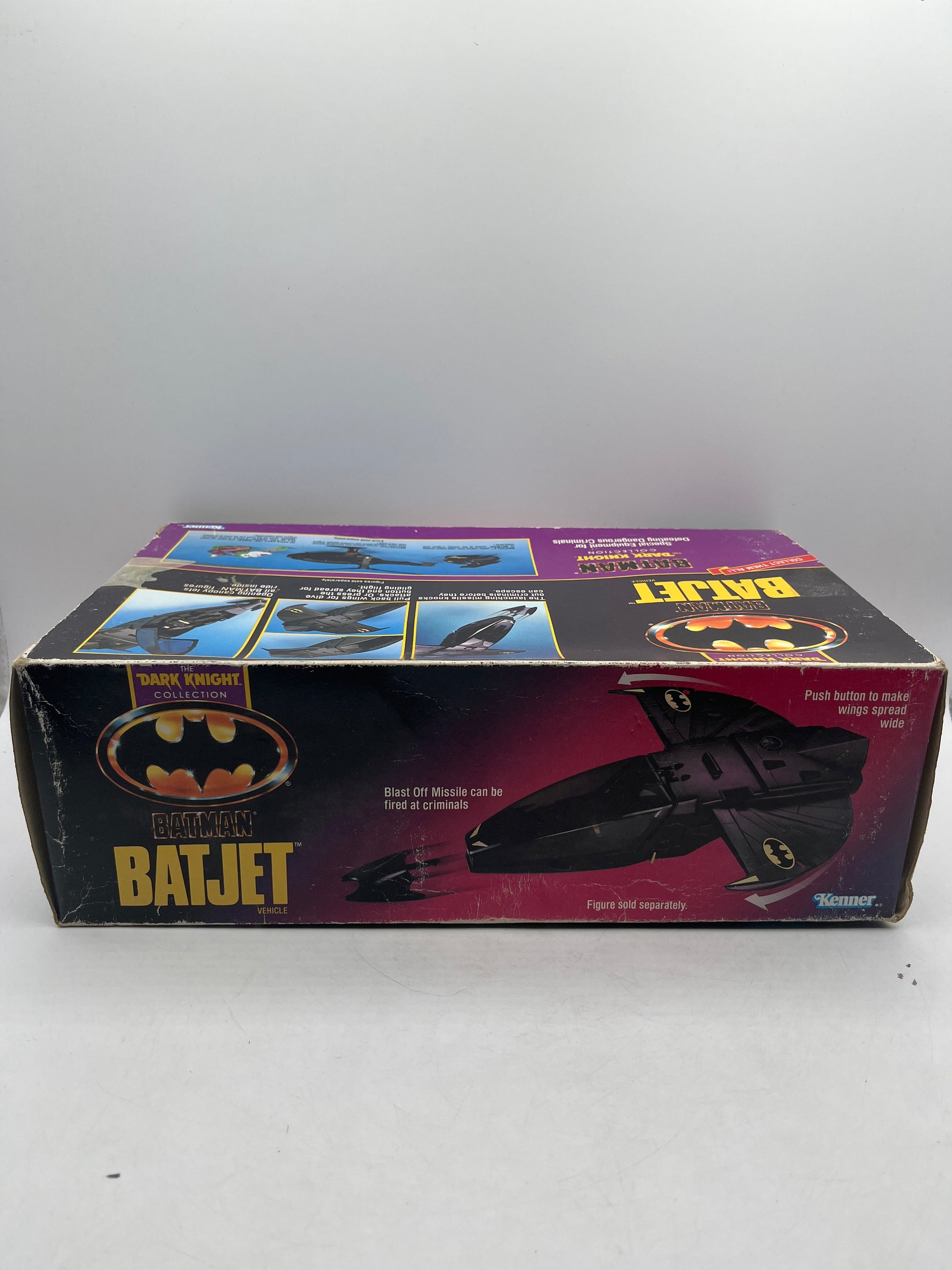 Batman Batjet Vehicle – Vintage 1990 Kenner Dark Knight Collection FRENLY BRICKS - Open 7 Days
