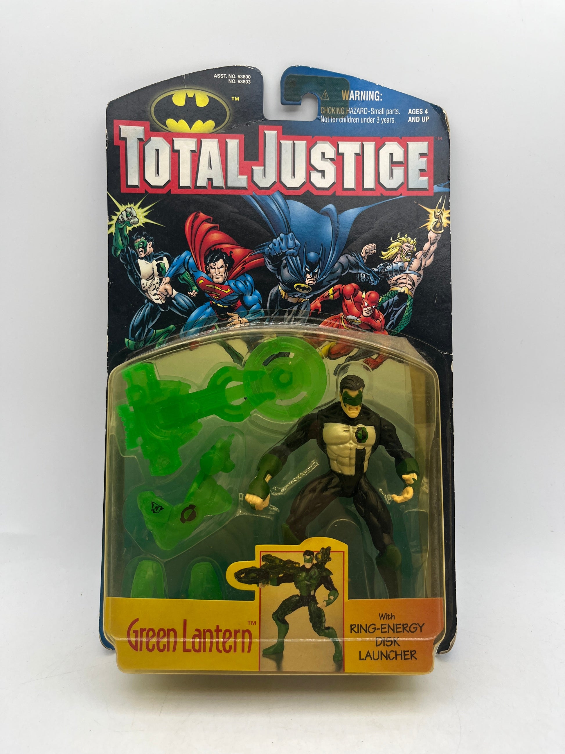 Kenner Vintage Total Justice Green Lantern Action Figure 1996 FRENLY BRICKS - Open 7 Days