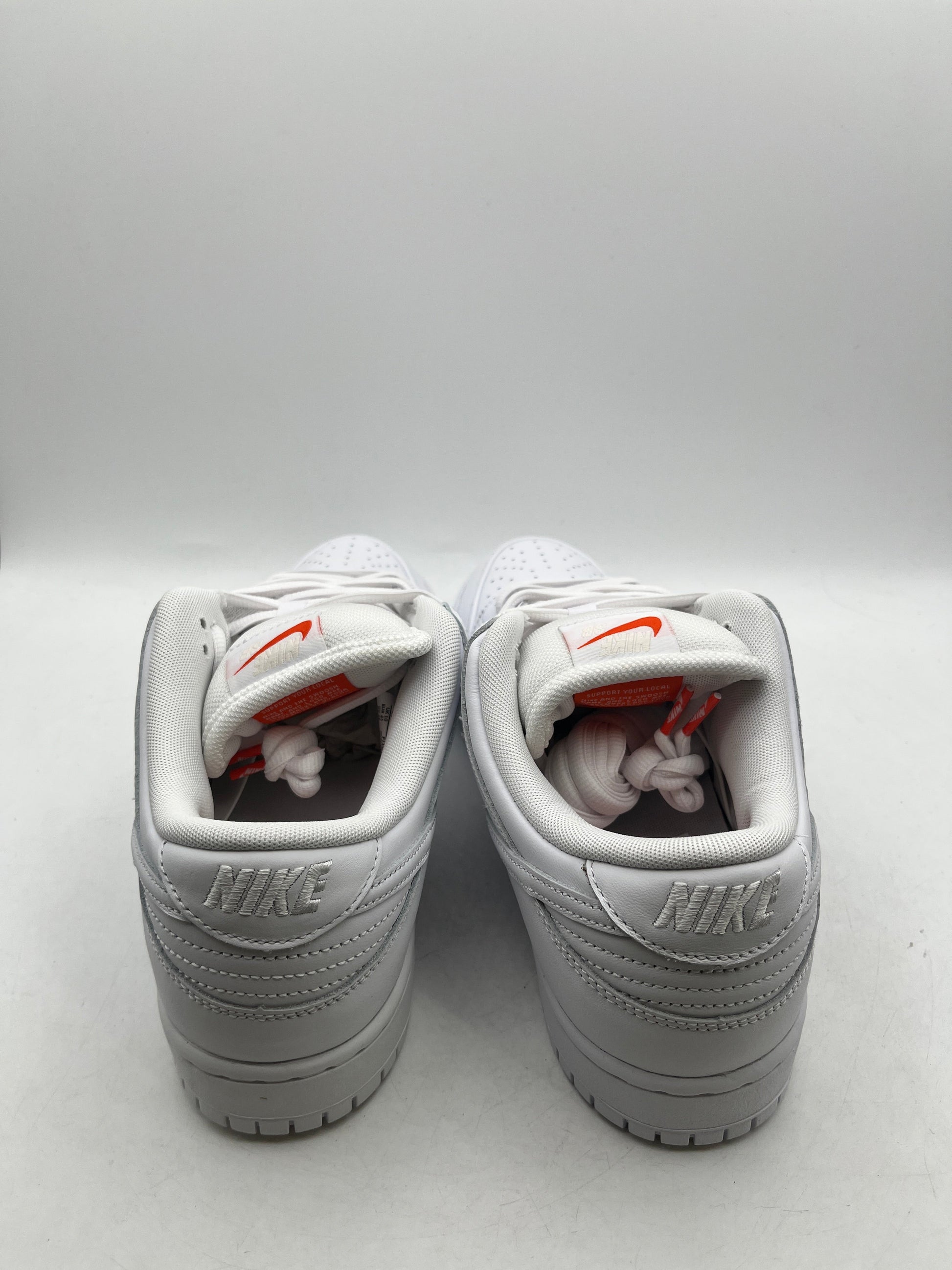 FJ1674-100 Nike SB Dunk Low Pro ISO Triple White (Men's) Size UK 10 FRENLY BRICKS - Open 7 Days