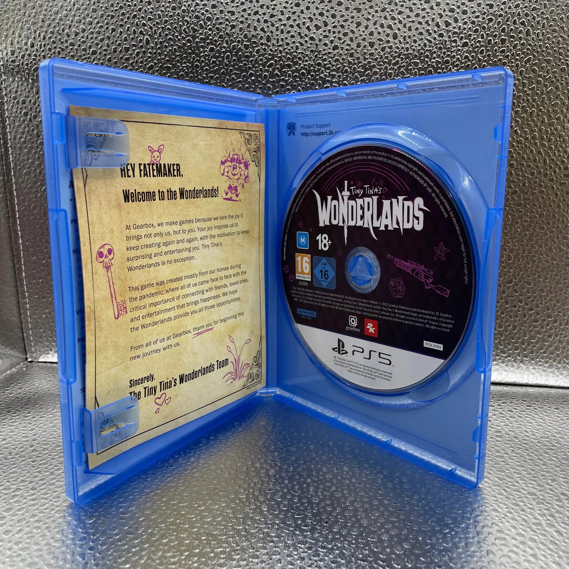 Tiny Tina’s Wonderlands PlayStation 5 PS5 Game Used PAL Tested & Working Good Condition FRENLY BRICKS - Open 7 Days