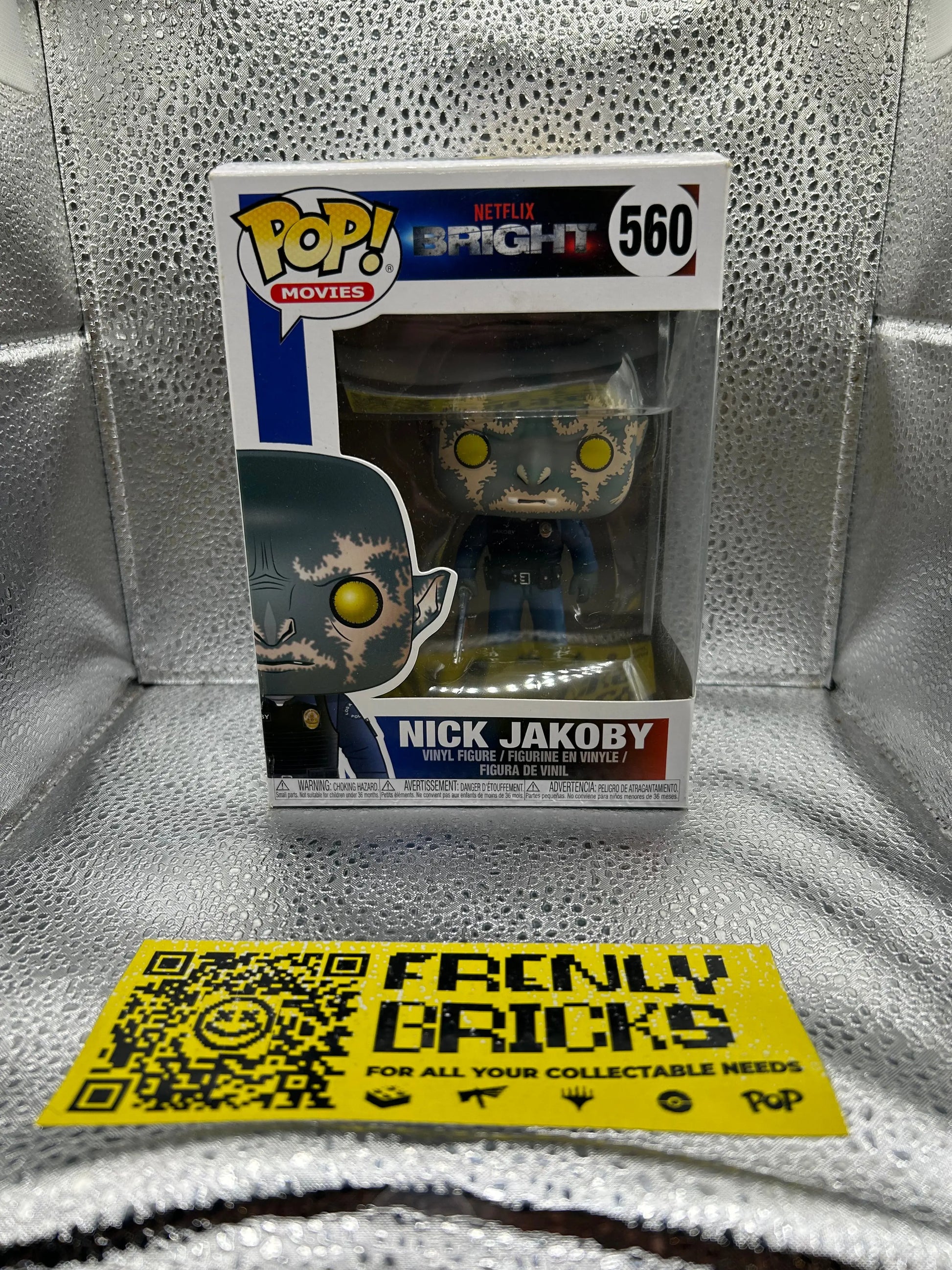 Pop Vinyl Bright #560 Nick Jakoby FRENLY BRICKS - Open 7 Days