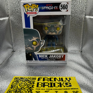 Pop Vinyl Bright #560 Nick Jakoby FRENLY BRICKS - Open 7 Days