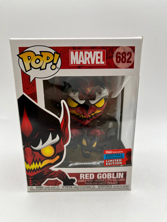 Funko POP! Marvel Red Goblin #682 Limited Edition Fall Funko - Vinyl Collection FRENLY BRICKS - Open 7 Days