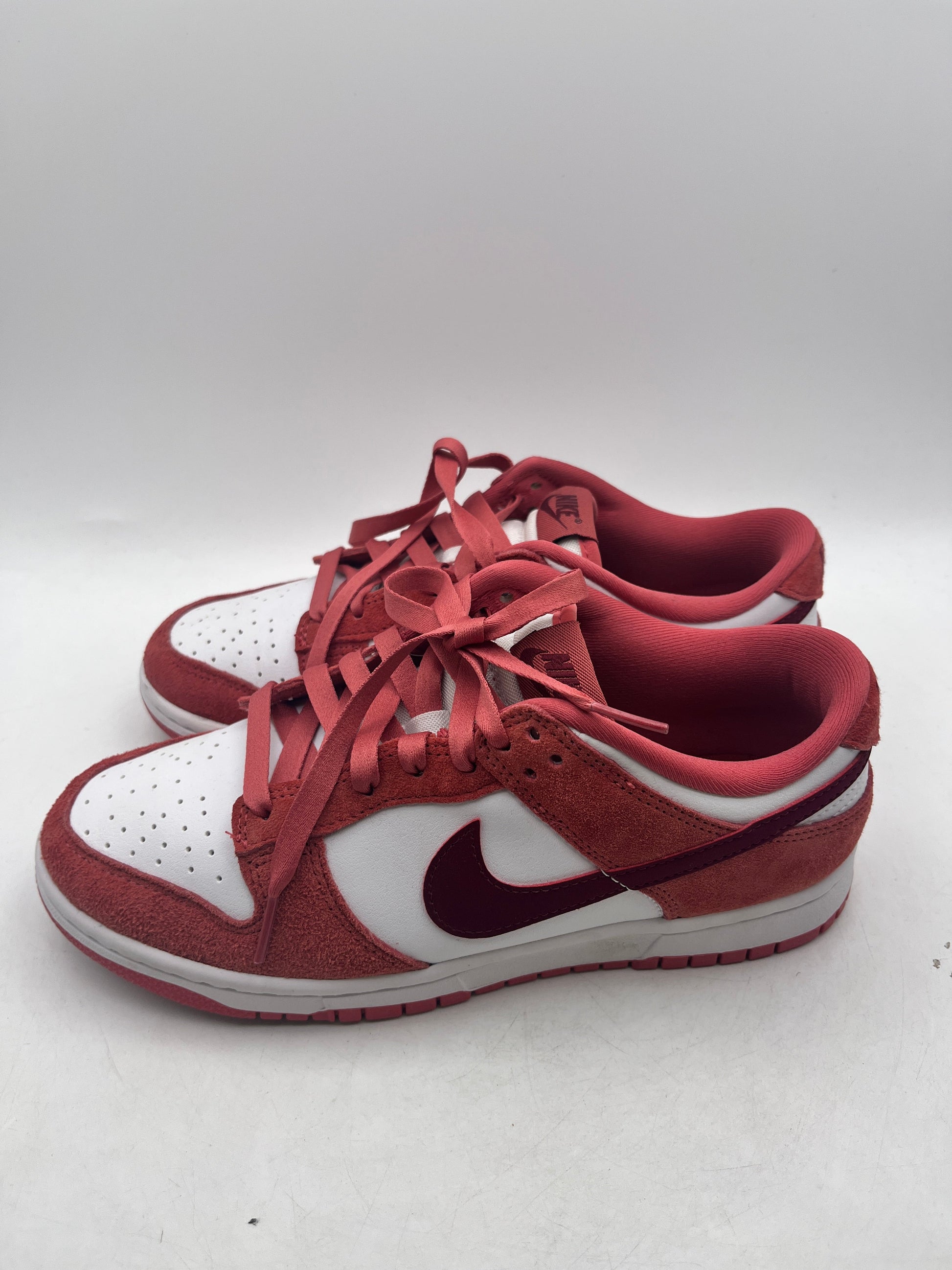 Nike Dunk Low Valentine's Day - Red White Sneakers (FQ7056 100) - Size UK5.5 - Used FRENLY BRICKS - Open 7 Days